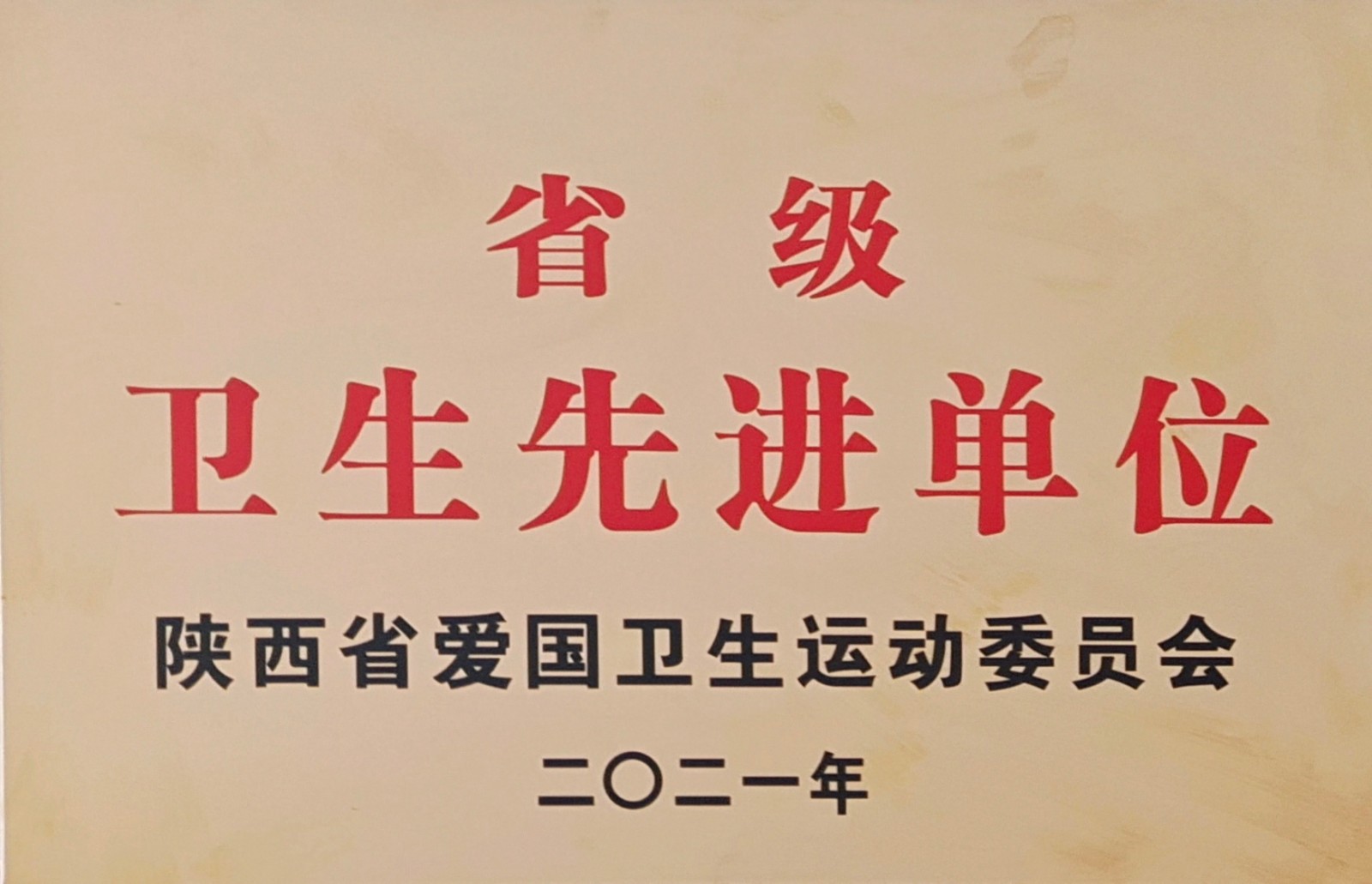 水環(huán)境公司鎮(zhèn)安污水處理廠榮獲“省級衛(wèi)生先進單位”榮譽稱號